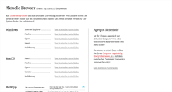 Desktop Screenshot of aktuelle-browser.eu